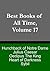 Best Books of All Time, Volume 17: Hunchback of Notre-Dame by Victor Hugo, Oedipus the King by Sophocles, Heart of Darkness by Joseph Conrad, Julius Caesar by Shakespeare, Sybil by Benjamin Disraeli