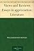 Views and Reviews Essays in appreciation: Literature