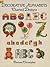Decorative Alphabets Charted Designs (Dover Crafts: Embroidery & Needlepoint)