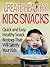 Create Healthy Kids Snacks...Quick And Easy Snack Recipes That Will Satisfy Your Kids