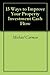15 Ways to Improve Your Property Investment Cash Flow by Michael Carman