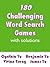 180 Challenging Word Search Games with Solutions by Vivian Tseng