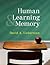 Human Learning and Memory