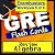 GRE Test Prep Algebra Review Flashcards--GRE Study Guide Book 5 by GRE Exambusters