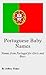 Portuguese Baby Names: Names from Portugal for Girls and Boys