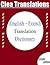English To French Dictionary by Clea Translations English To French Dictionary by Clea Translations