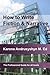 How to Write Fiction and Na...