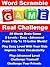 Word Scramble Game Challenge - The Real Brain Challenger!