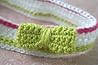 Crochet Pattern White Bow Headband (79) (Crochet Headbands)