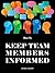 How to Keep Team Members Informed (Team Building Tool Box for Busy Managers Book 3)
