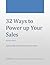 32 Ways to Power up Your Sales