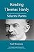 Reading Thomas Hardy: Selec...