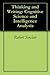 Thinking and Writing: Cognitive Science and Intelligence Analysis (Annotated)