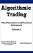 Algorithmic Trading: Theoretical And Practical Minimums - Volume 2