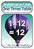 One Times Table - Multiplication Cards (Multiplication Cards Series Book 1)