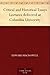 Critical and Historical Essays Lectures delivered at Columbia University