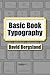 Basic Book Typography