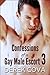 Confessions of a Gay Male Escort 3 by Derek Cova