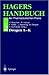 Hagers Handbuch der Pharmazeutischen Praxis by Wolfgang Blaschek