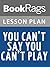 Lesson Plans You Can't Say You Can't Play
