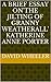 A Brief Essay on'The Jilting of Granny Weatherall' Katherine Anne Porter