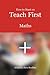 How to Start on Teach First: Maths