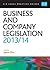 Business and Company Legislation 2013/14 (CLP Legal Practice Guides)