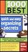 1000 Best Quick and Easy Organizing Secrets by Jamie Novak