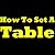 How To Set A Table: Easy Table Setting Report. Learn How To Set The Table For A Family Dinner And Other Occasions, Different Types Of Table Settings, The ... Tips And Some Great Table Setting Ideas!