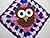 Crochet Owl Granny Square: Crochet Pattern