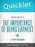 Quicklet On Oscar Wilde's The Importance of Being Earnest by Taryn Nakamura