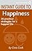 Happiness: 36 practical str...