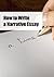How to Write a Narrative Essay (A Learning Booklet)