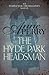 The Hyde Park Headsman by Anne Perry