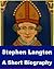 Stephen Langton - A Short Biography