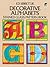 Decorative Alphabets Stained Glass Pattern Book (Dover Crafts: Stained Glass)