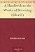 A Handbook to the Works of Browning