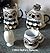 249 - Owl Coffee,Teapot, Mu...