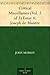 Critical Miscellanies (Vol. 2 of 3) Essay 4: Joseph de Maistre