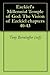 Ezekiel's Millennial Temple of God: The Vision of Ezekiel chapters 40-43
