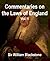 Commentaries on the Laws of England, Vol. 1 - Rights of Persons