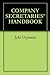 COMPANY SECRETARY'S HANDBOOK: Company Administrators Reference Book