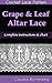 Grape & Leaf Altar Lace Filet Crochet Pattern by Minnie Hoffinger