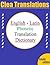 English To Latin Phonetic Dictionary
