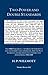 Two-Power and Double Standards: The 1906 Parliament, the Liberal Governments and the Conservative opposition, and the Navy Estimates and dreadnought construction programmes, 1906-1909