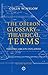 The Oberon Glossary of Thea...