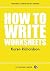 How to Write Worksheets