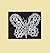 Butterfly Medallion. Vintage Corticelli Tatting Pattern [Annotated]