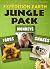 Jungle Animal Nature 3-Pack...