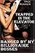 Trapped in the Elevator: Banged by my Billionaire Bosses (Menage DP Erotica)